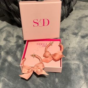 Stella & Dot Scarf Tie Hoops